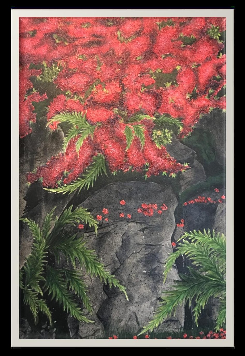 Color of Passion (2013) — painting by Santvana Jain
