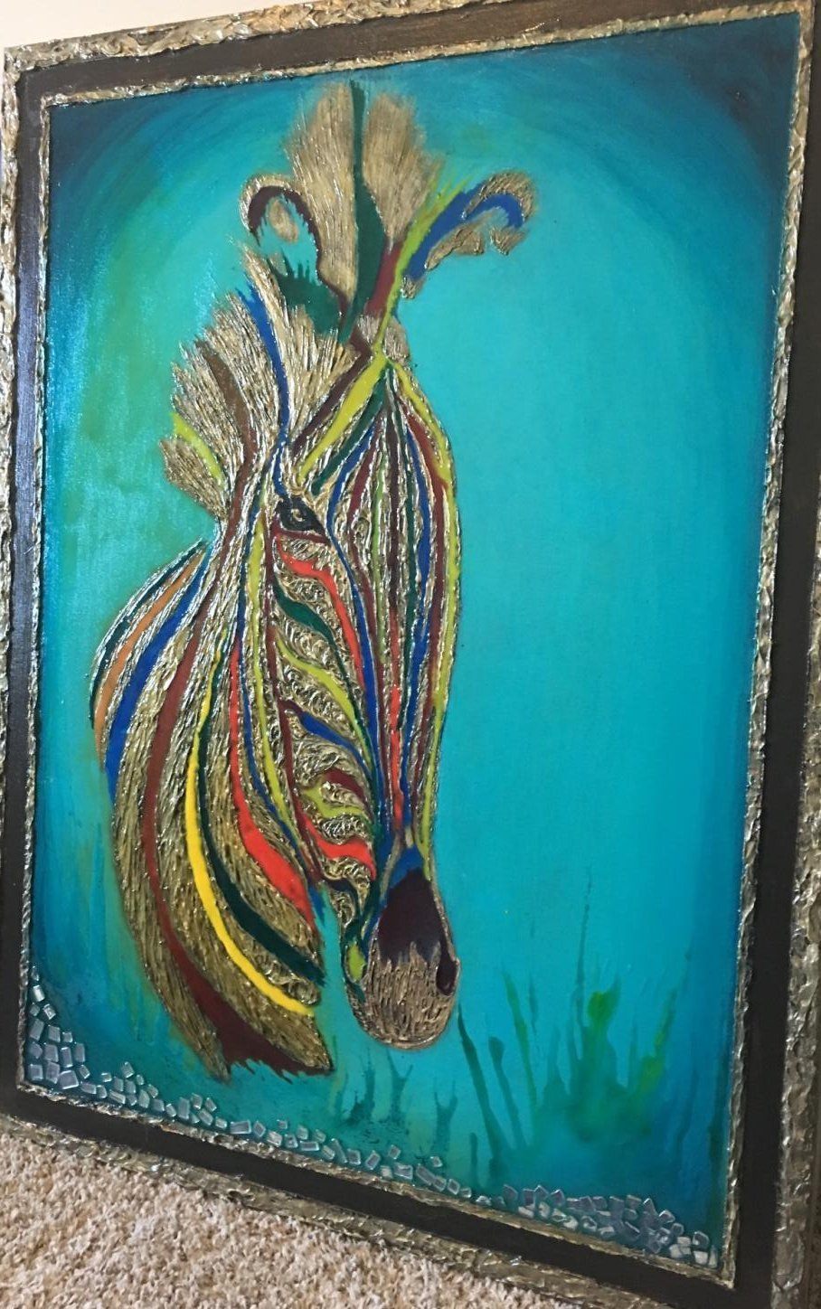 Colors (2017) — painting by Santvana Jain